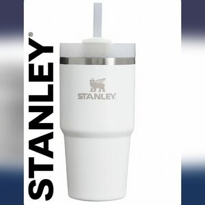 Stanley Classic White Tumbler with Straw